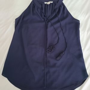 C & E Dark Blue Blouse